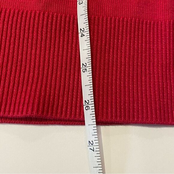 Talbots Cranberry Color Button Down Cotton Blend Knit Cardigan Women's Size XS - Picture 12 of 14